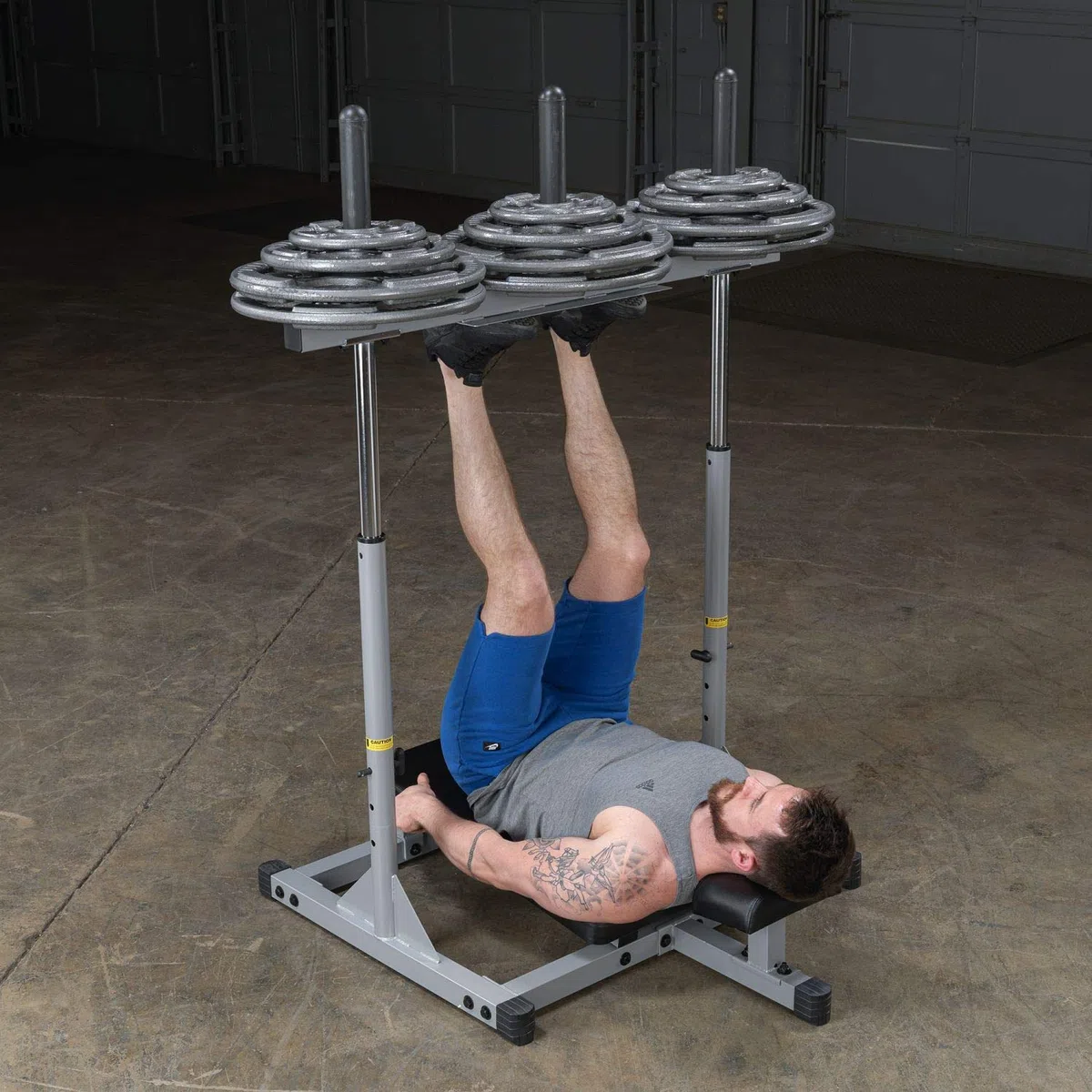 Body-Solid PVLP-156X Powerline-Serie Beintrainer | Vertikale Beinpresse | Vertical Leg Press