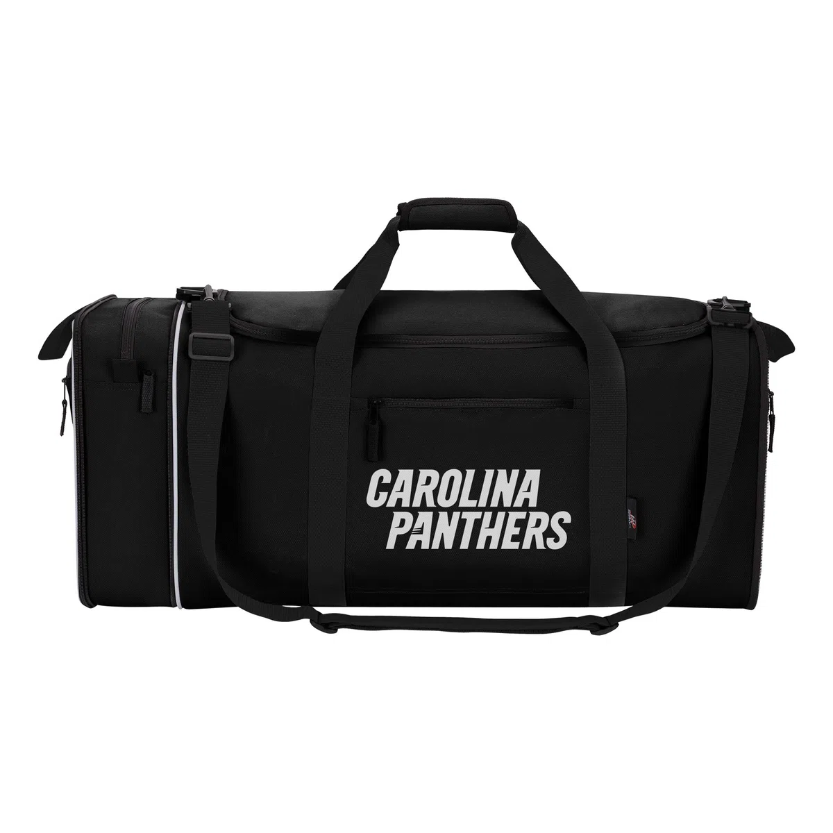 Officially Licensed NFL Steal Duffel Bag, Multi Color, 28" x 11" x 12"