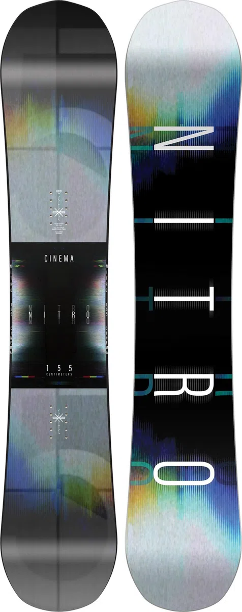Nitro Snowboards Herren Cinema BRD ´23, Allmountainboard, Directional Twin, Gullwing Rocker, All-Terrain, Progressive