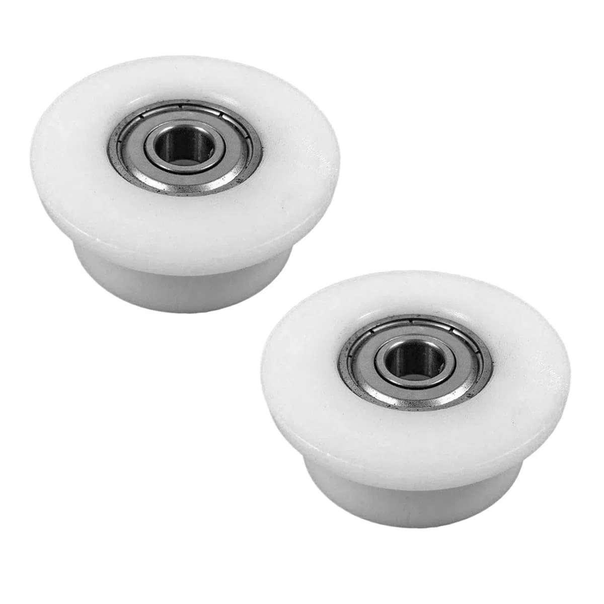 Teron 4 PCS Rudermaschine Lager Rollen, Ruderrad Lager Roller Ausrüstung Für Fitness-Training Übungen, 42x18mm