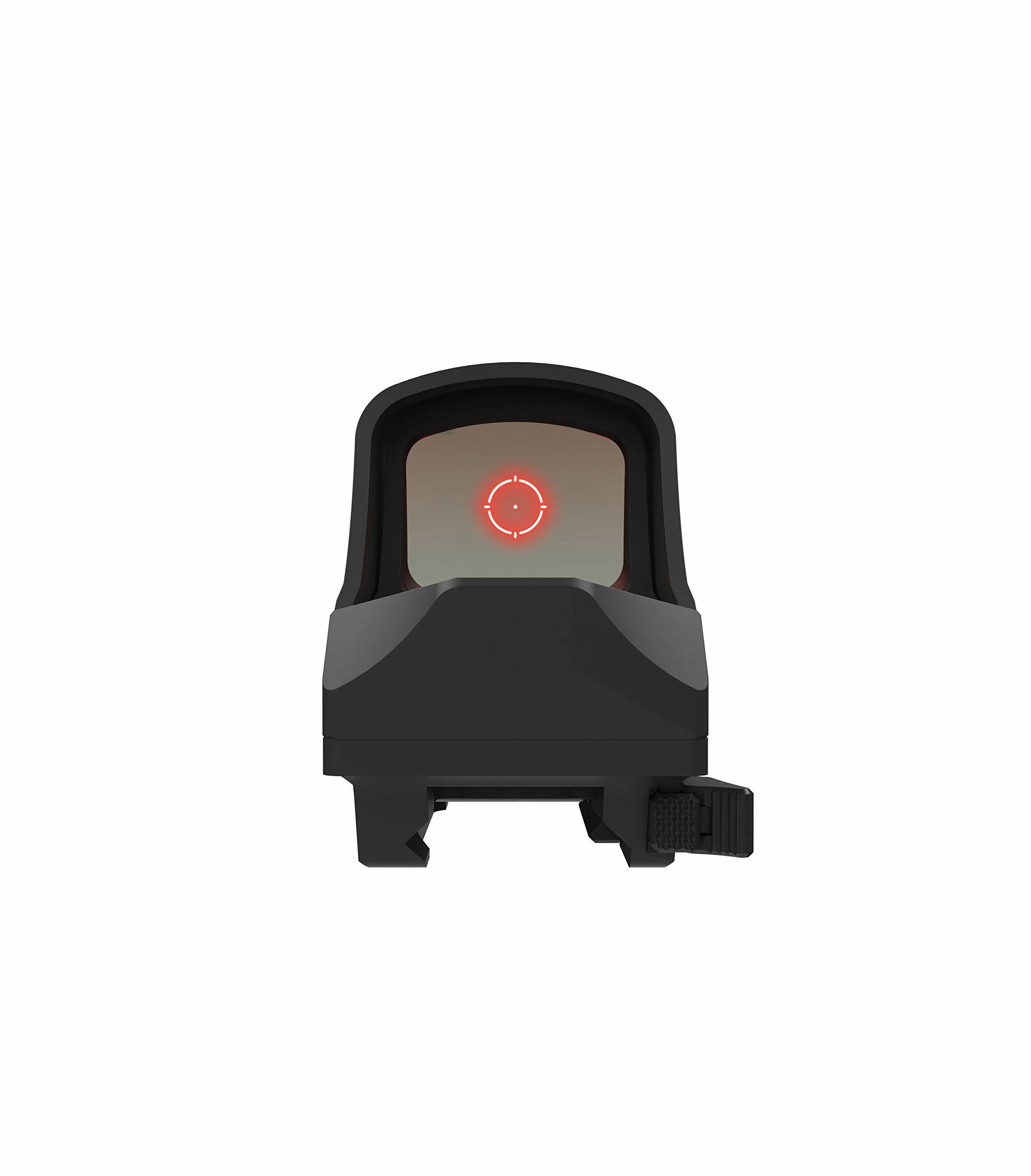 Holosun HS510C Offenes Reflex Rotpunktvisier, wechselbares 2MOA Red dot/65 MOA Ring Kreis Absehen, Solarzelle, Picatinny Schiene, für Jagd, Sportschießen, Softair, Open refl… - 70127430