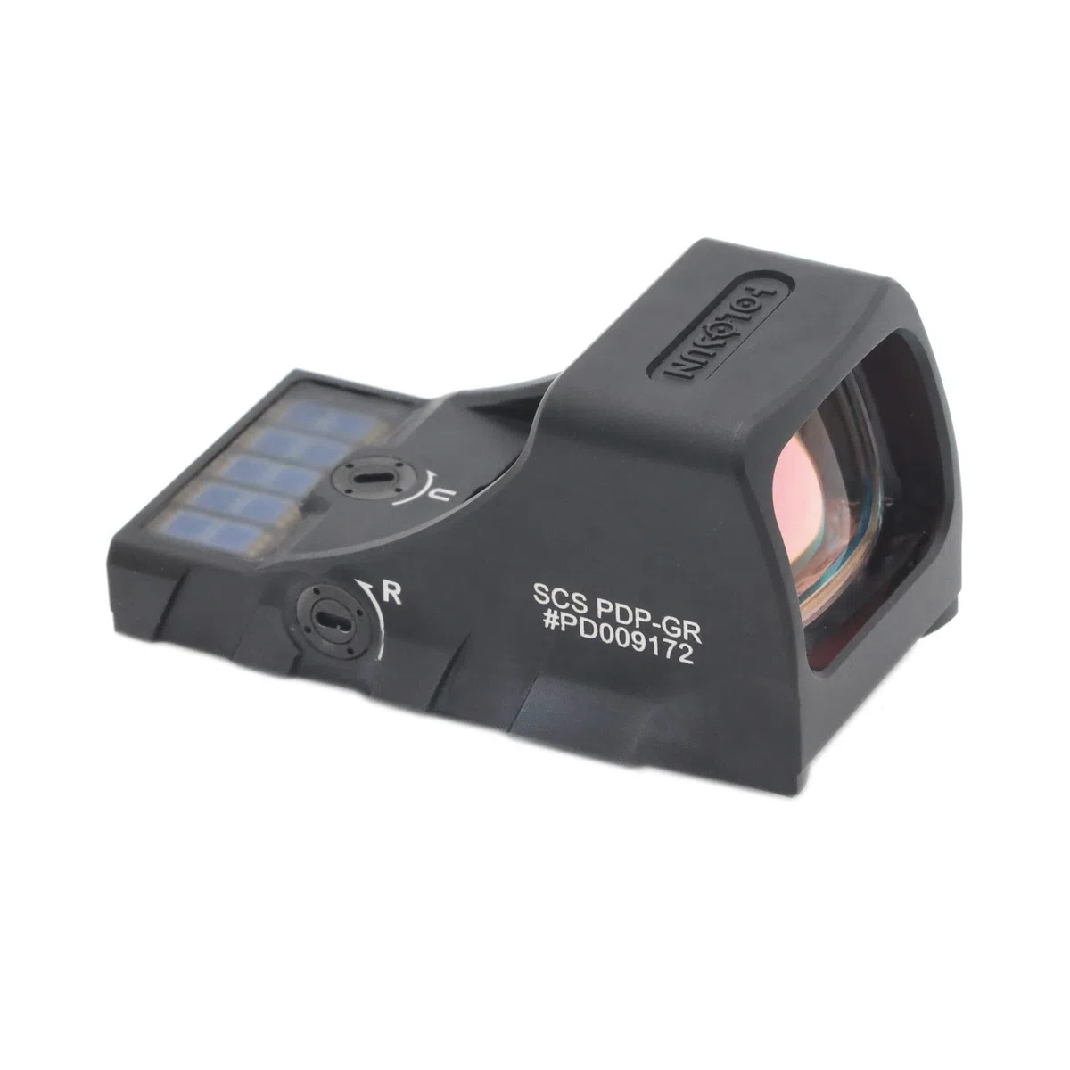 Holosun SCS-PDP-GR Offenes grünes Reflexvisier/Rotpunktvisier + wechselbarem 2MOA Punkt, 32MOA Kreis Absehen Solarzelle, schwarz, Jagd, Sportschießen Softair, Tactical mini - 70156898