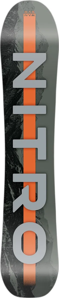 Nitro Snowboards Herren Magnum BRD´25, Allmountainboard, Directional, Cam-Out Camber, All-Terrain, Freeride, Wide, für große Füße