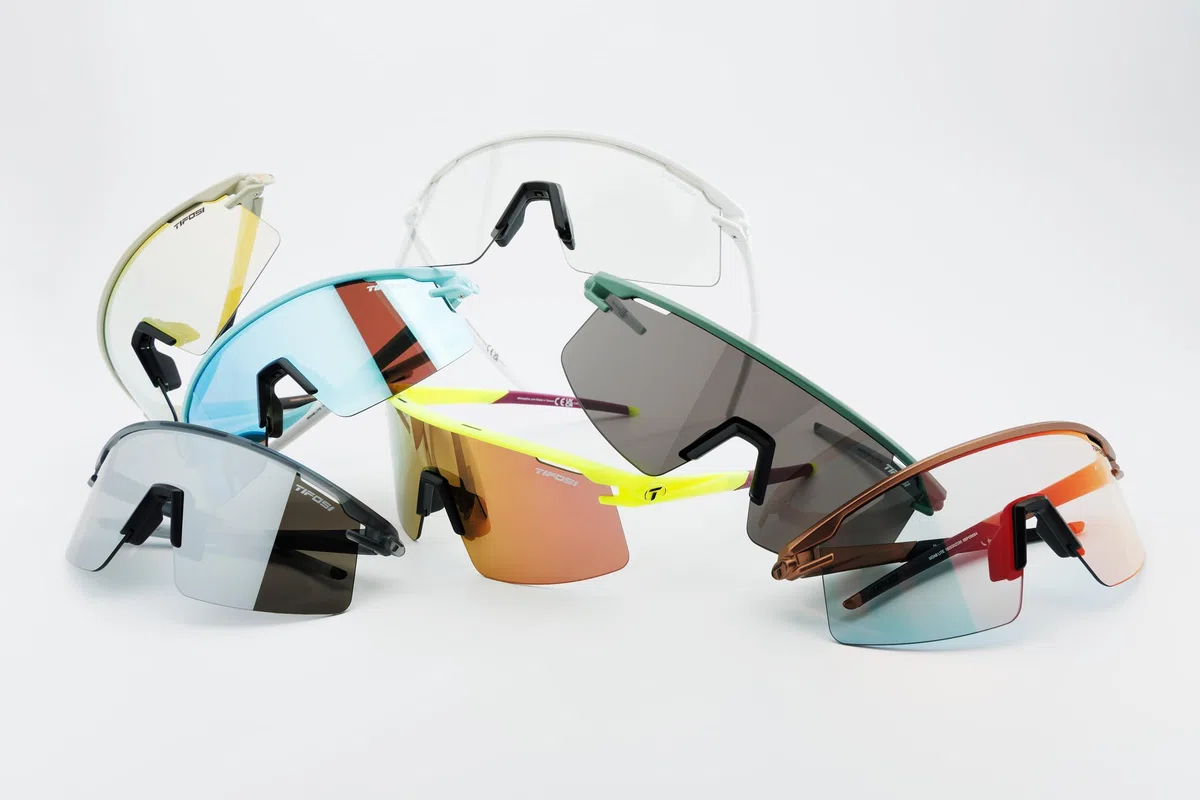 Tifosi Moab Lite Fahrrad-Sonnenbrille, ideal für Radfahren, Laufen, Baseball und Pickleball, bruchsichere Polycarbonat-Gläser