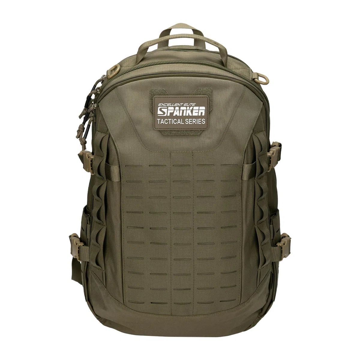 EXCELLENT ELITE SPANKER 40L Militär-Rucksack Molle Taktischer Rucksack Wanderrucksack für Camping, Jagd und Outdoor (Rangergrün)