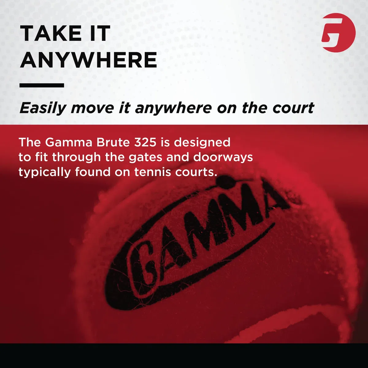 Gamma Sport Premium Tennis Lehre und Travel Körben – Einzigartige Sportausrüstung, EZ Tragetaschen, tragbare Designs, ideal Training Ball Zubehör