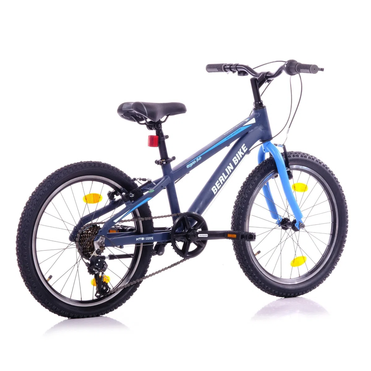 Grizz 20 Zoll Mountainbike - Leichter Aluminiumrahmen - 7-Gang Shimano