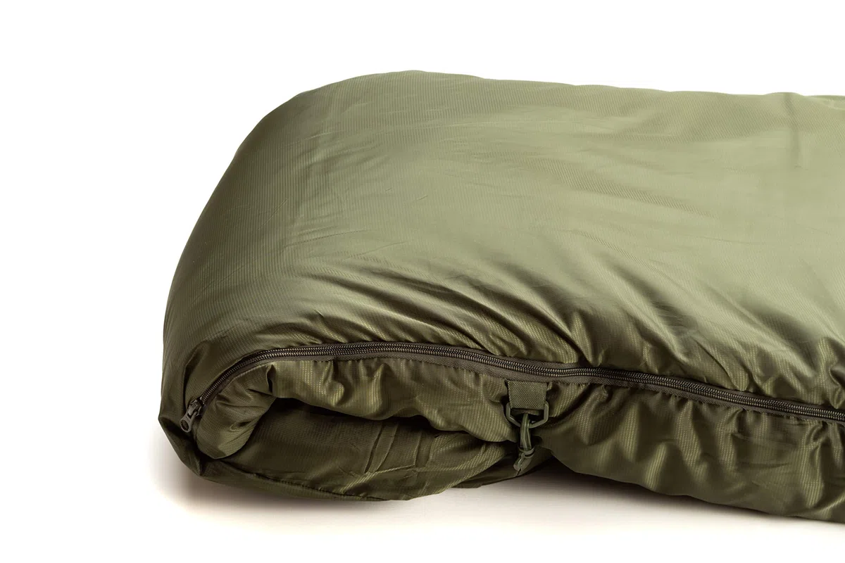 Snugpak Sleeping Bag Softie Elite 3 Schlafsack Oliv, olivgrün, Left Side Zip