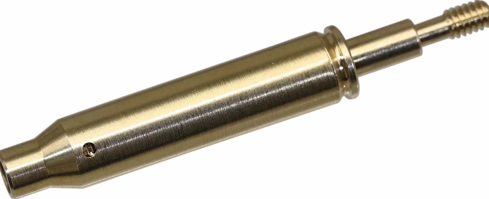 223REM Armbrust Bogenschießen Pfeil Red Bore Sighter Tool zum Aufschrauben auf Pfeile mit 2 Sätzen Batterien