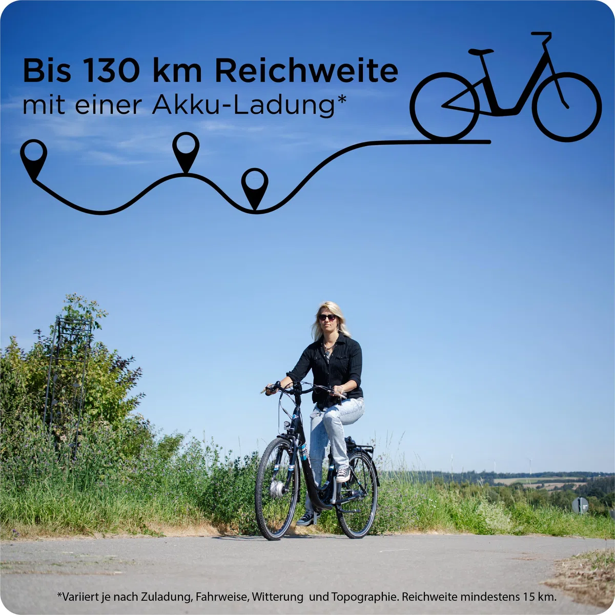 ZÜNDAPP E Bike 26 Zoll Fahrrad Damen Ebike 26 Zoll Green 2.7 Elektrofahrrad Pedelec Cityrad Hollandrad