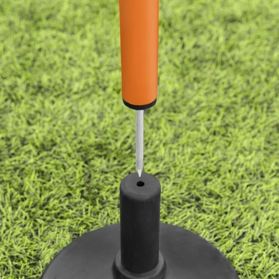 FORZA Teleskop-Slalomstangen | Verstellbare 8er-Pack Trainingsstangen für Sportübungen und Beweglichkeit