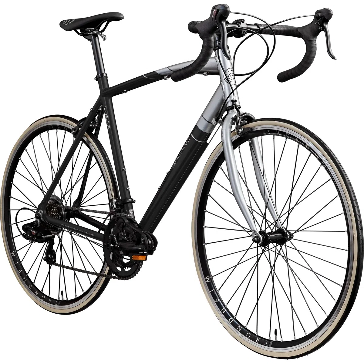 Galano Vuelta STI Rennrad für Damen und Herren ab 150 cm, 28 Zoll mit 14 Fach Fahrrad Schaltung Road Bike, Pedale mit Pedalhaken, Rennfahrrad mit schmalen Reifen