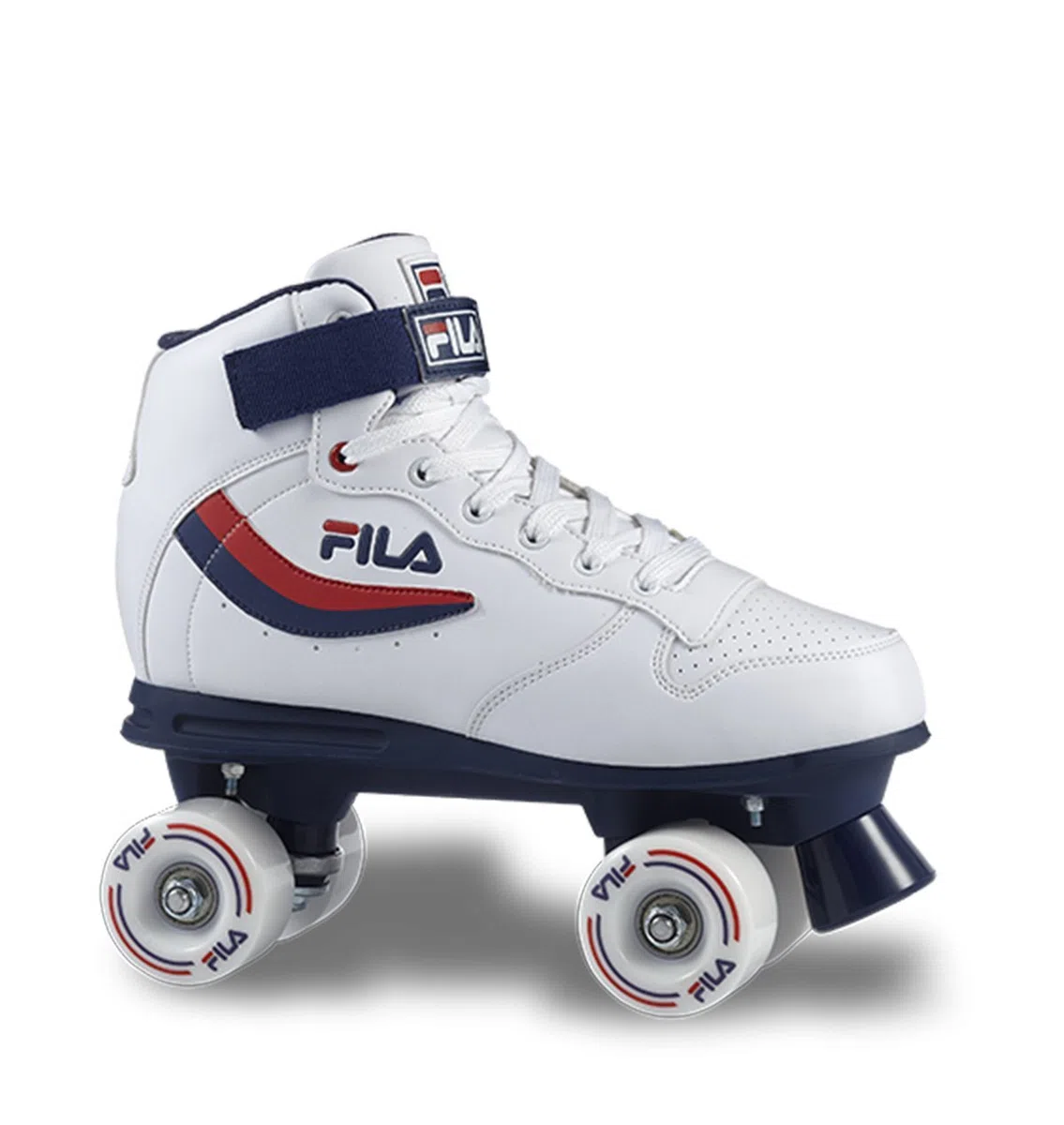 Fila Ace, Rollschuhe Unisex, Erwachsene M Bianco/Blu/Rosso