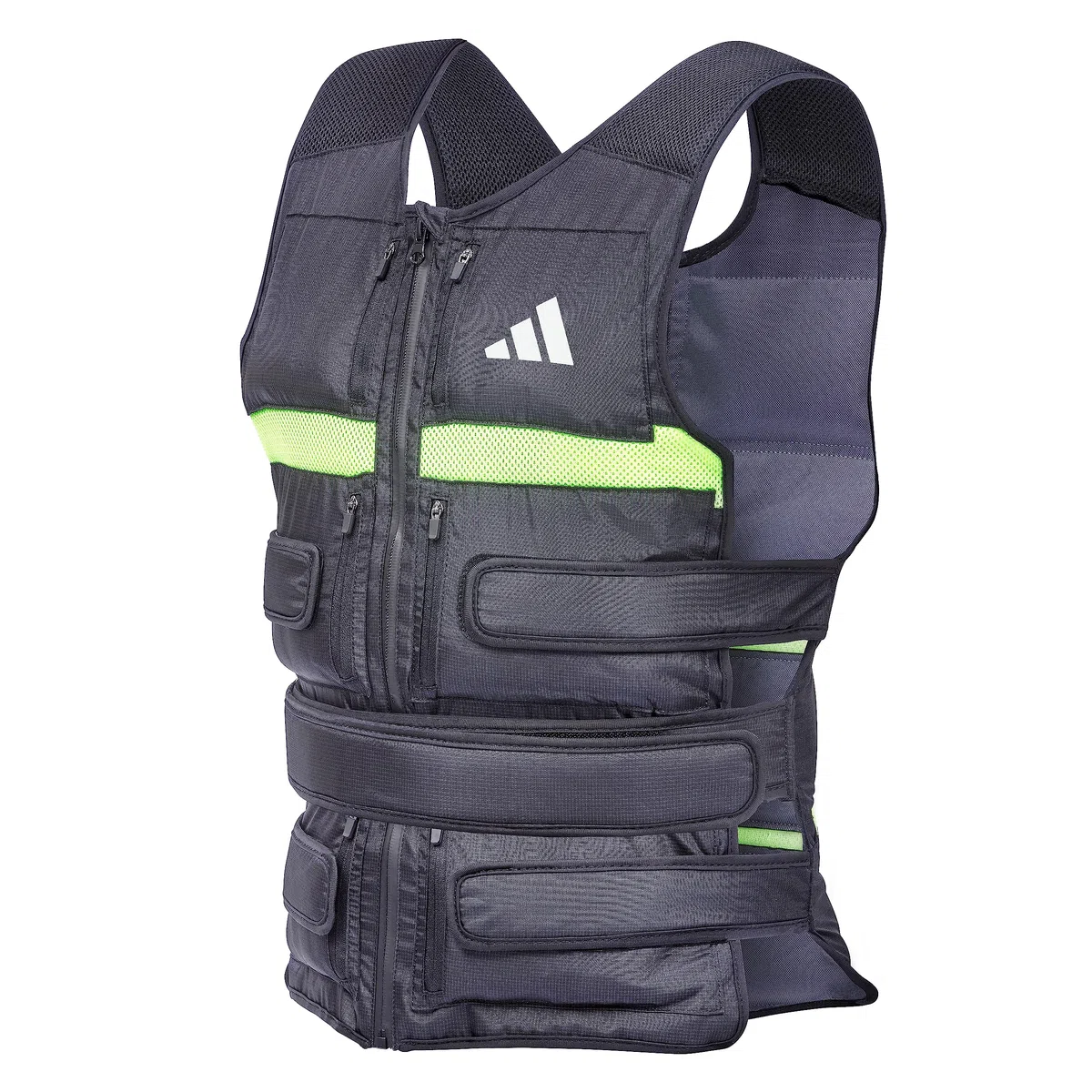 adidas Gewichtsweste bis 10kg - individuelles Gewicht in 1kg Schritten - Aeroready Technologie für Fitness- und Ausdauertraining