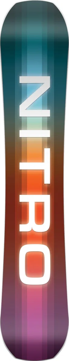 NITRO Snowboards Herren Team Board ´25, Freestyle/Freerideboard, Directional Twin, Trüe Camber