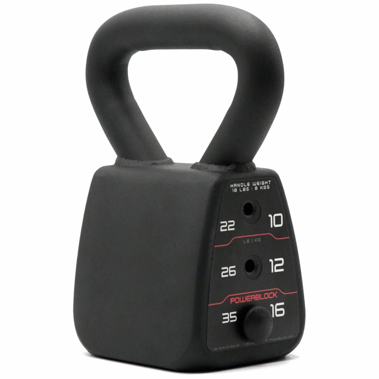 PowerBlock Verstellbare Kugelhantel, Gewichtsset, langlebig, innovatives Trainingsgerät, verstellbare Gewichte für Zuhause und kommerzielle Fitnessstudios, verstellbare Kugelhantel-Gewichte