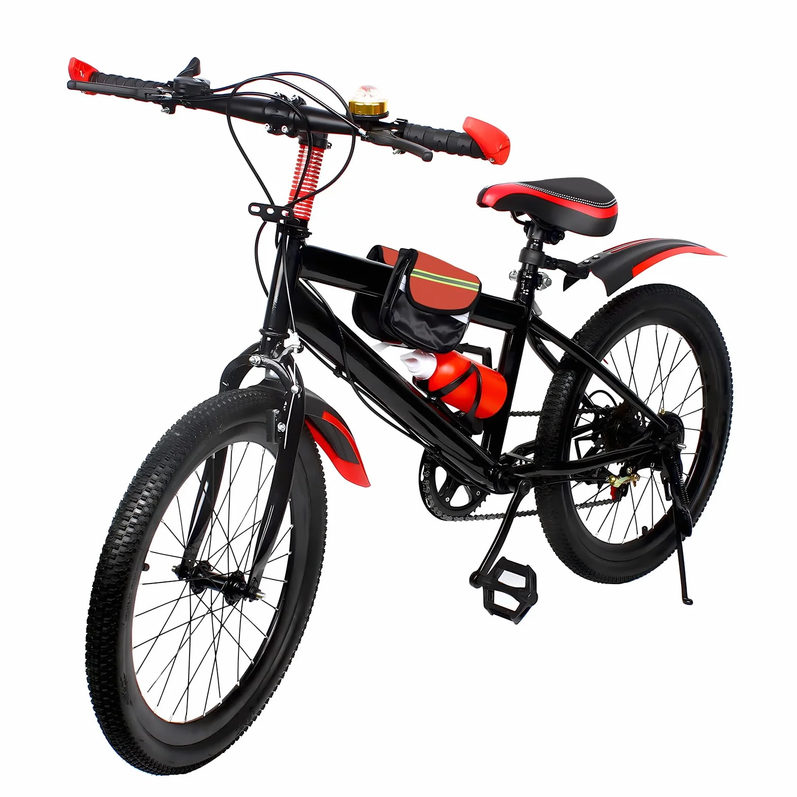 Kinderfahrrad 20 Zoll, 7 Gang Fahrrad für Kinder, Mountainbike MTB für Jungen und Mädchen Von 130-150CM, Bis 85KG, Hochwertiger Rahmen
