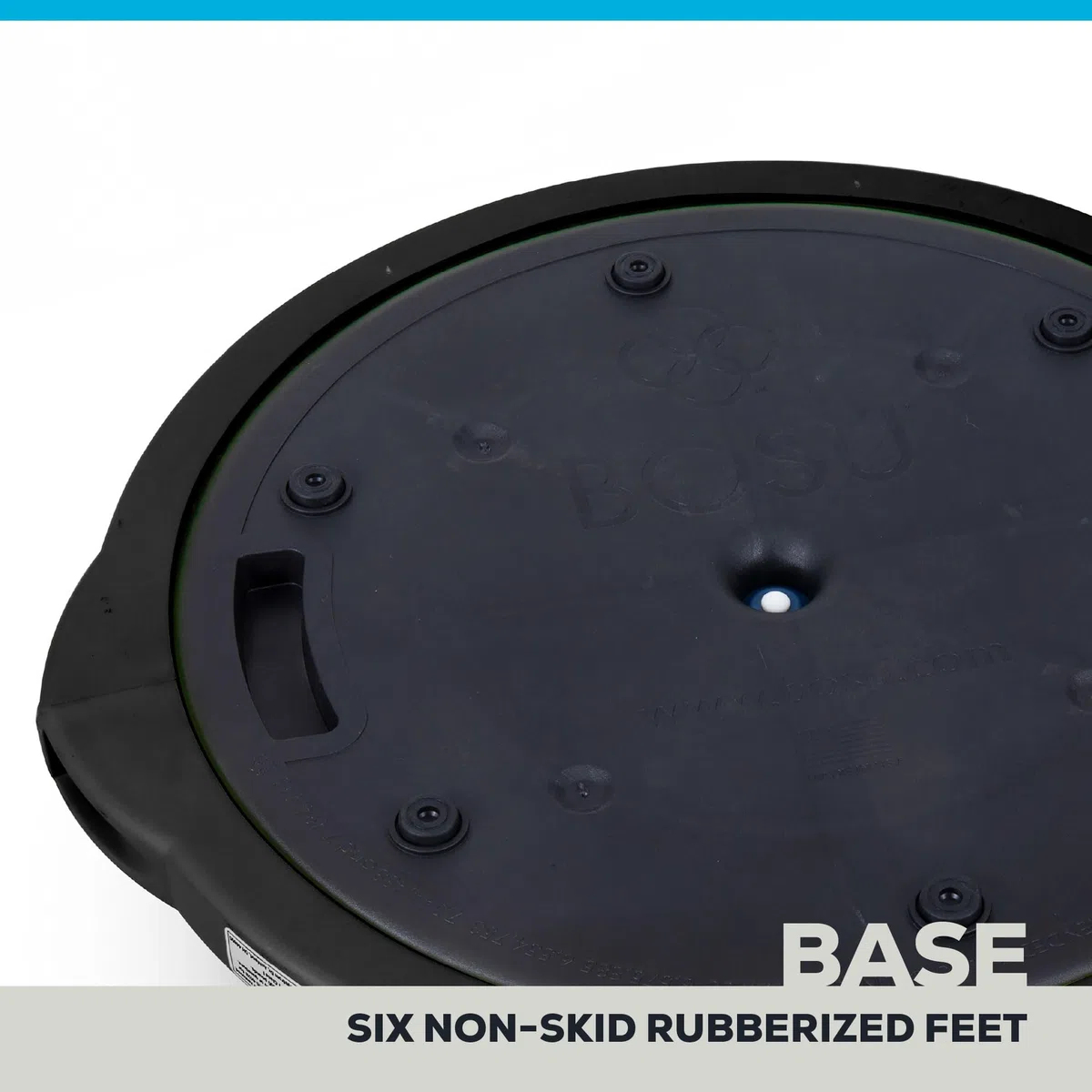 BOSU Sport Balance Trainer, Reisegröße ermöglicht einfachen Transport und Lagerung, 50 cm