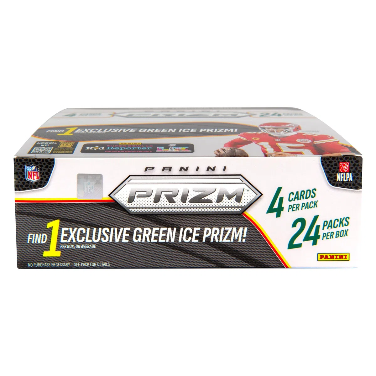 2025 Panini PRIZM Fußball-Sammelkarten Einzelhandelsbox