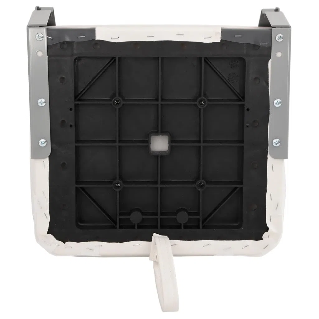 Mangloder Bootssitze 2er Set mit Hoher Rückenlehne Klappbar 41x36x48 cm für Wasserfahrzeuge, Yacht, Segelboot, Cockpit, Deck, robust, langlebig, wasserfest, komfortabel, leicht zu reinigen