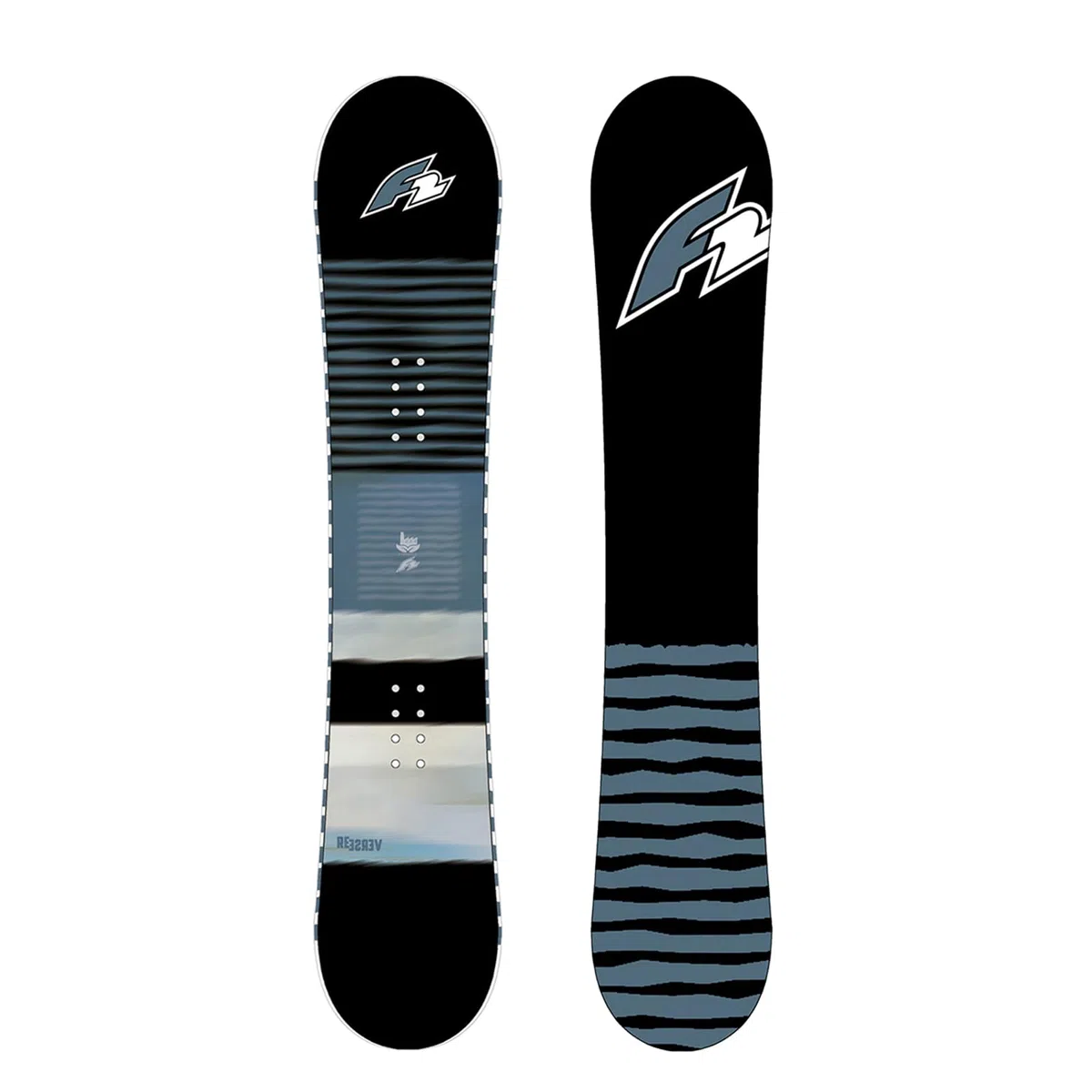 F2 Set Snowboard Reverse Blau + Sonic Pro Bindung Größen wählbar