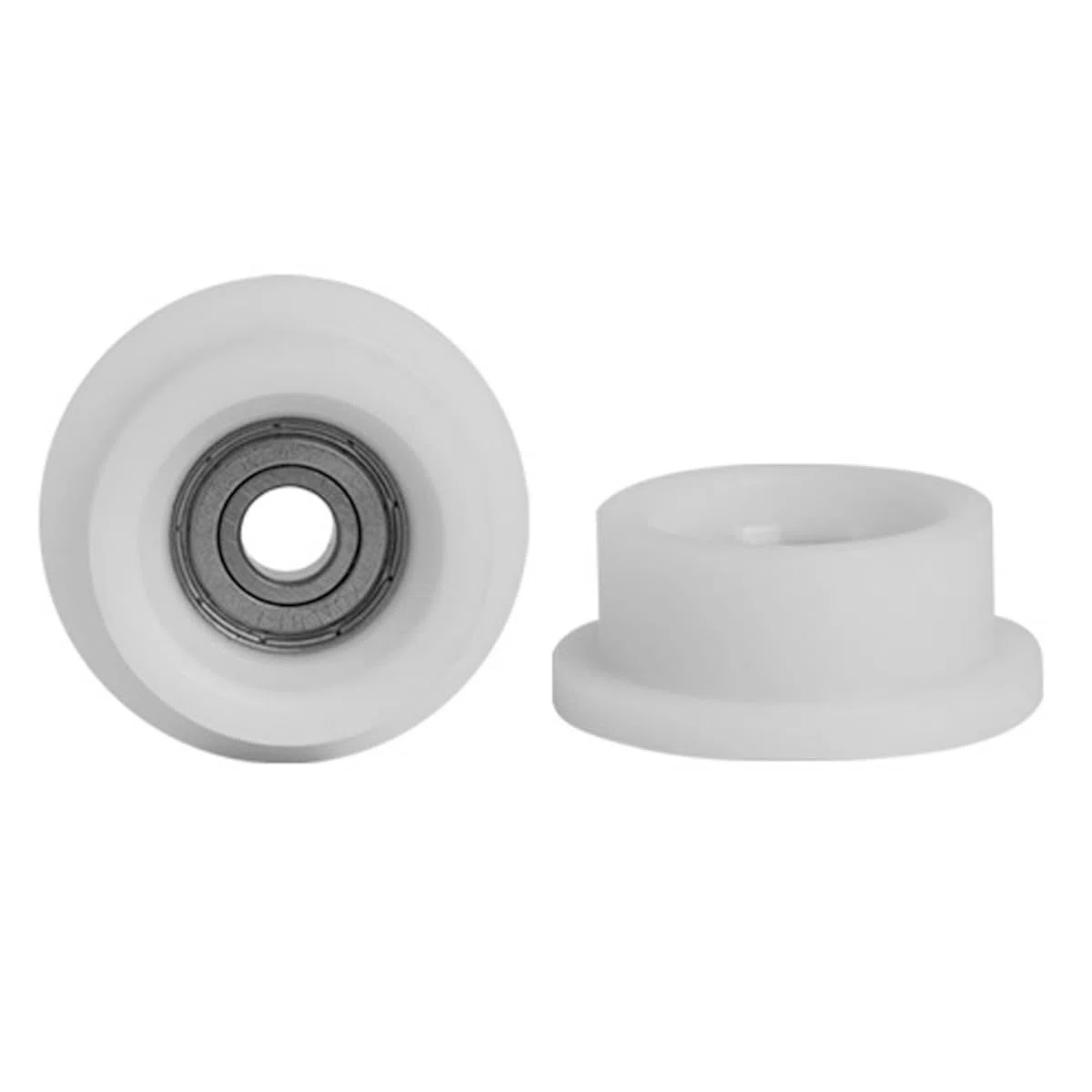 Teron 4 PCS Rudermaschine Lager Rollen, Ruderrad Lager Roller Ausrüstung Für Fitness-Training Übungen, 42x18mm