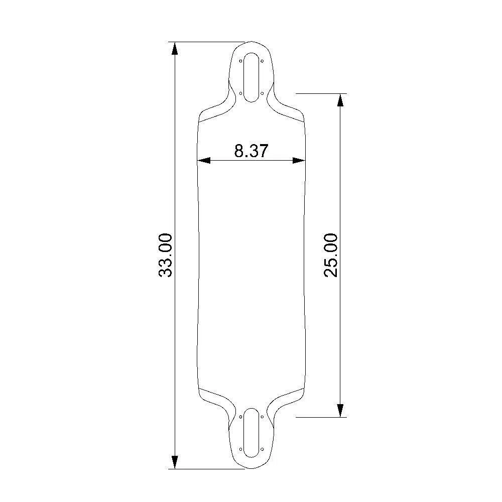 DB Longboards Langstreckenschieber/Pendler