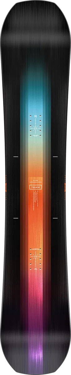 NITRO Snowboards Herren Team Board ´25, Freestyle/Freerideboard, Directional Twin, Trüe Camber