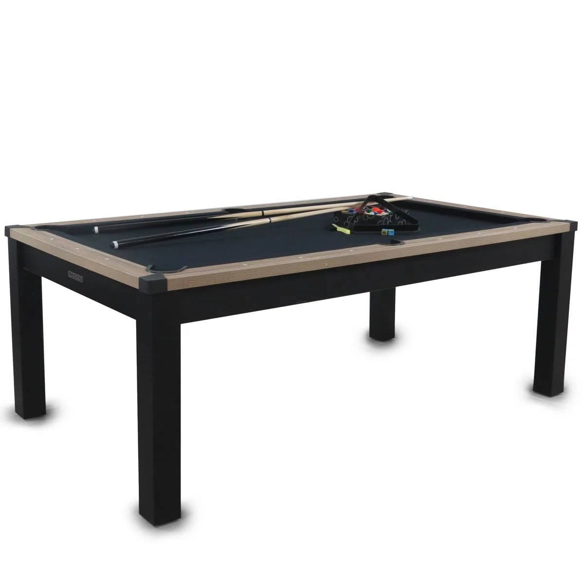 Pegasi Billardtisch 7ft Florence - Billardtisch 7ft - Tischbillard - Pool Table für Erwachsene - Indoor - Premium Qualität - Holz - Schwarz
