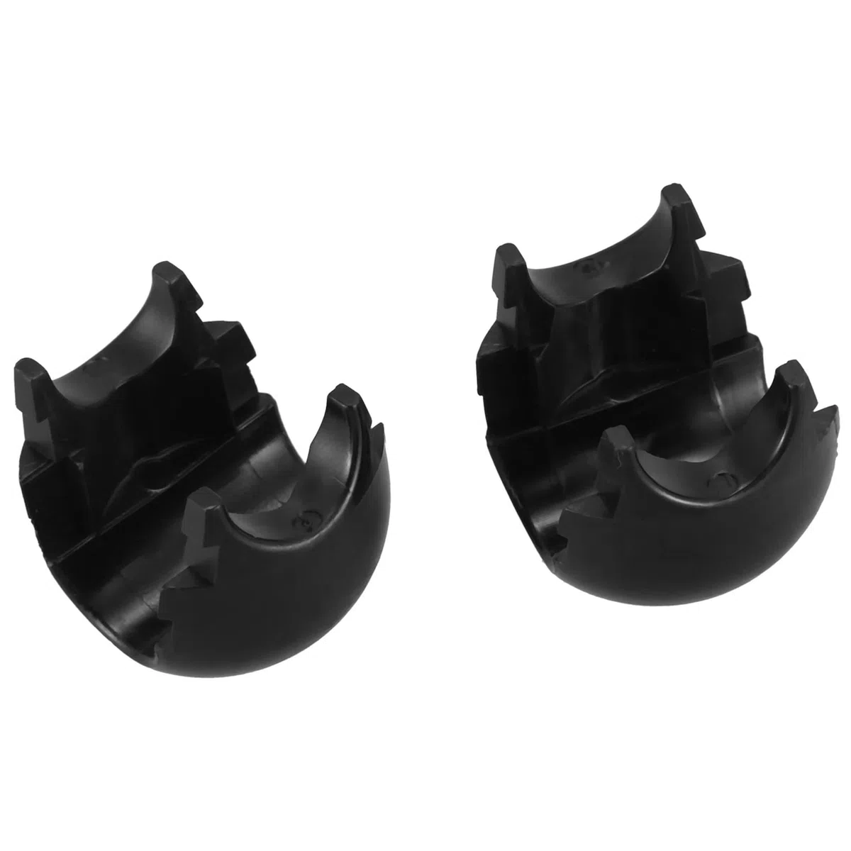 20 Stücke Kletter Seil Netz Kunststoff Stecker Net Schnalle Klettern Zubehör Schwarz