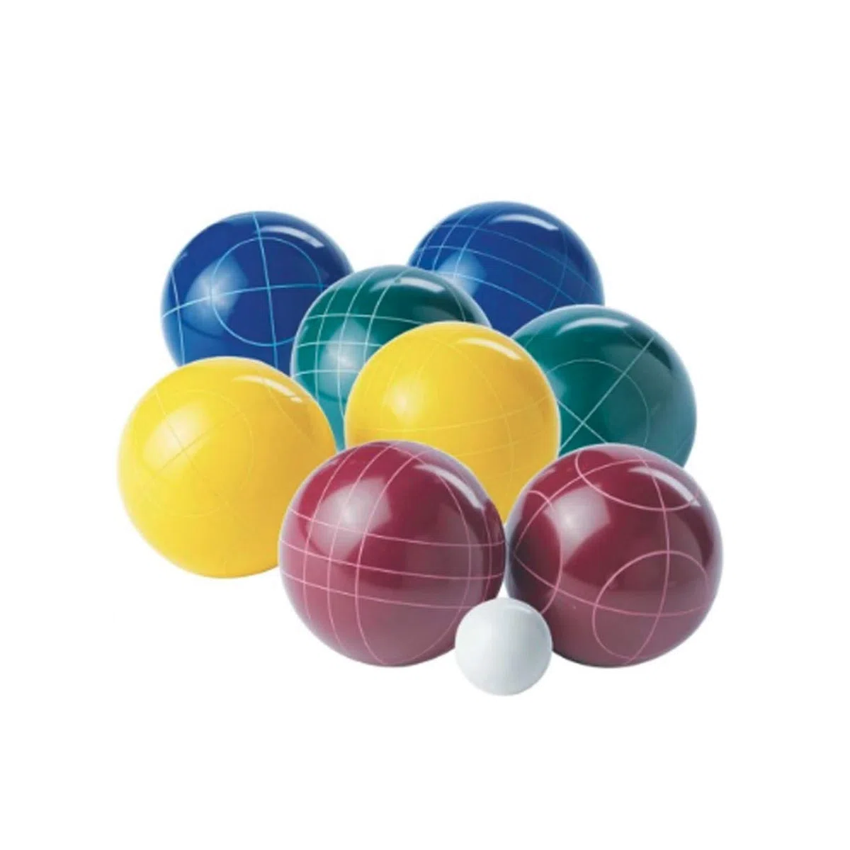 Franklin Sports Boccia-Set: 8 Allwetter-Boccia-Bälle und 1 Pallino, Strand, Hinterhof, Rasen oder Partyspiel im Freien, Profi-, Amerikaner- und Starterset-Optionen