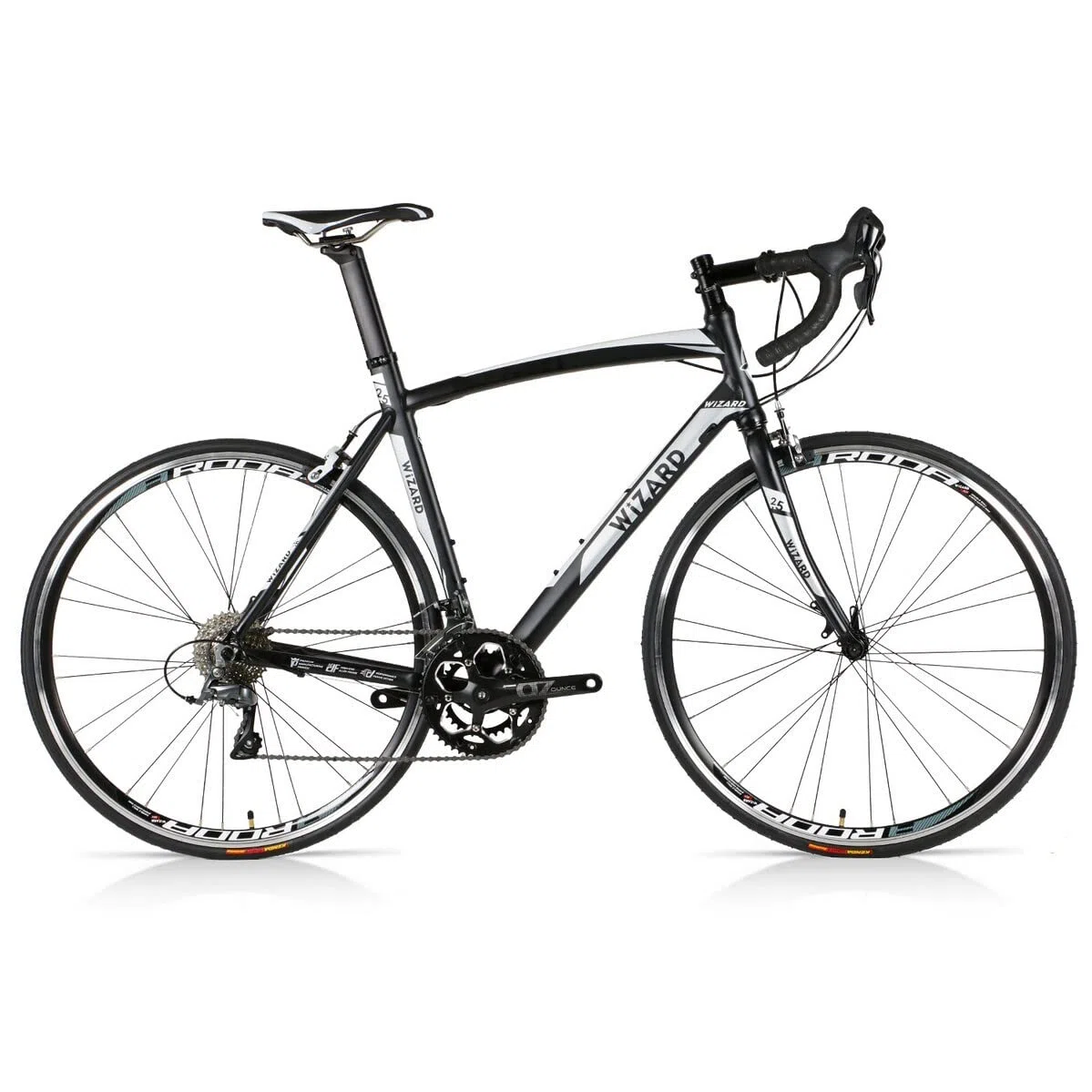 28 Zoll Rennrad Wizard Spark 2.5 Claris 16 Gang Race Bike Fahrrad Rh 56cm schwarz