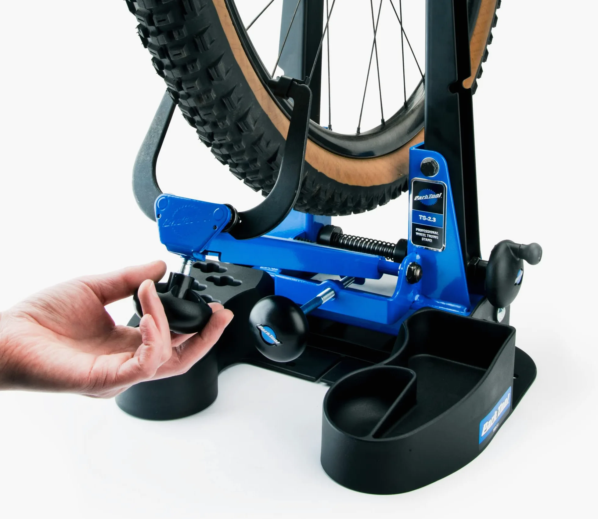 Park Tool TS-2.3 Pro Zentrierständer Blau, TS-2.3
