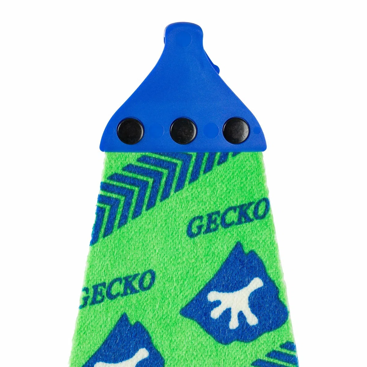 Gecko Premium Standard Skifell | Auf Skilänge anpassbar | mit Messer, vormontiertem Endsystem, Nieten und Felltasche | Steigfell | Tourenfell | Adhäsionsfell | Aufstiegshilfe | Skizubehör
