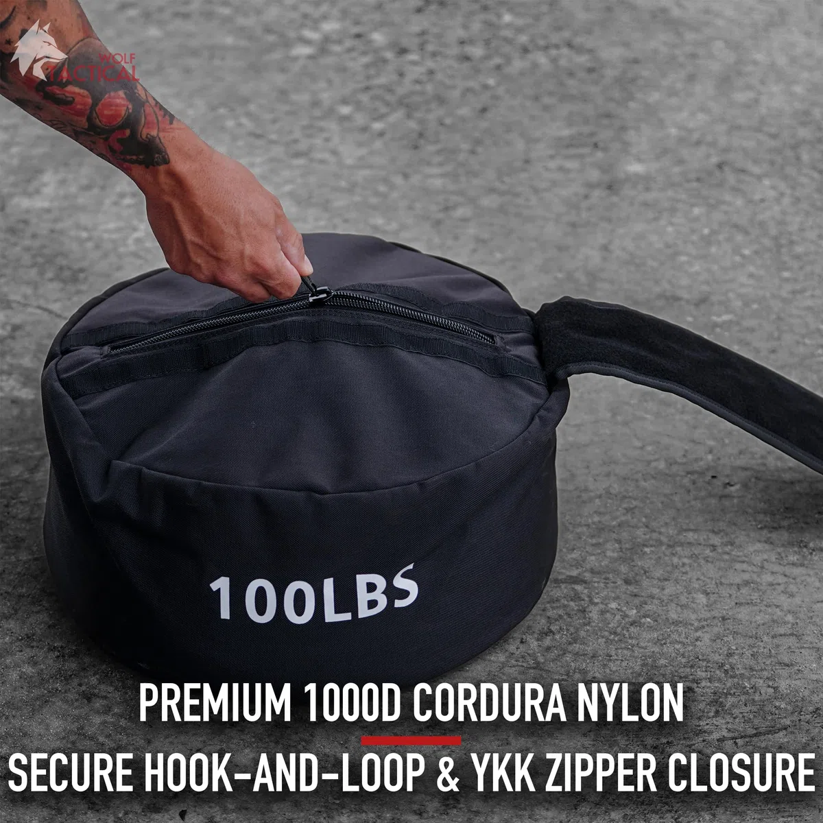 Wolf Tactical Sandbag Workout Bag Sand Bags for Weight Training Workout Sandbag Fitness Sand Bag