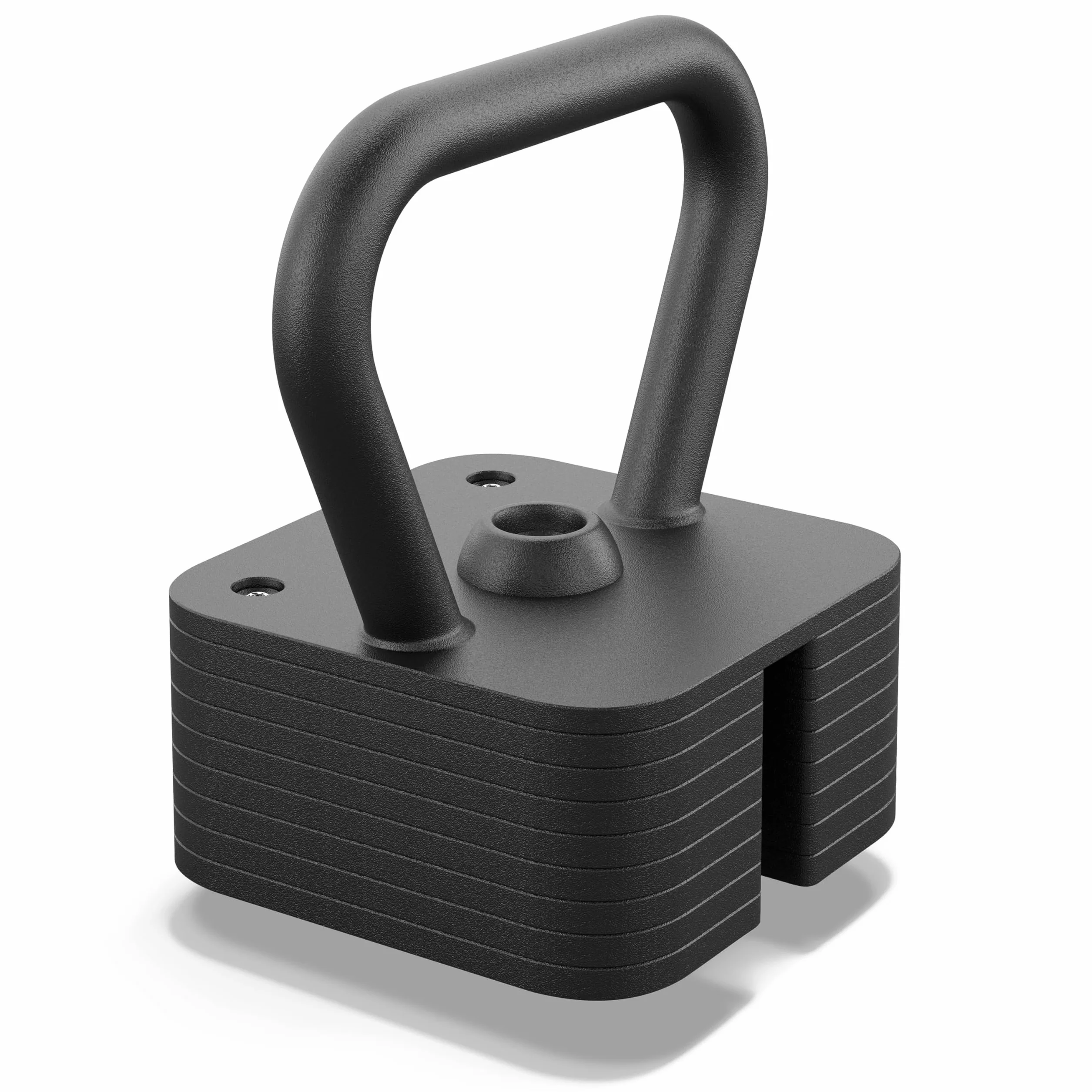 ZIPRO Kettlebell SQUARE Verstellbar bis 19 kg Kugelhantel Einstellbar für Krafttraining Fitness Workout zu Hause