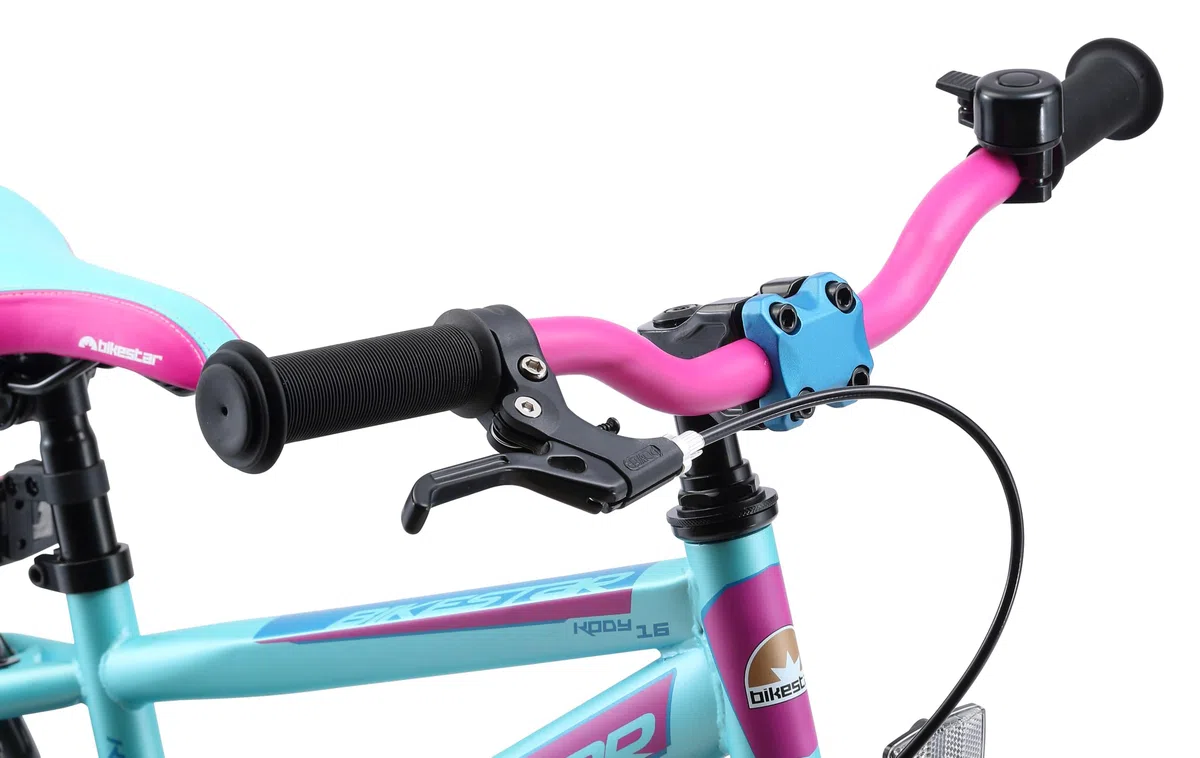 BIKESTAR Kinderfahrrad 16 Zoll für Mädchen und Jungen ab 4-5 Jahre | 16er Kinderrad Mountainbike | Fahrrad für Kinder | Risikofrei Testen