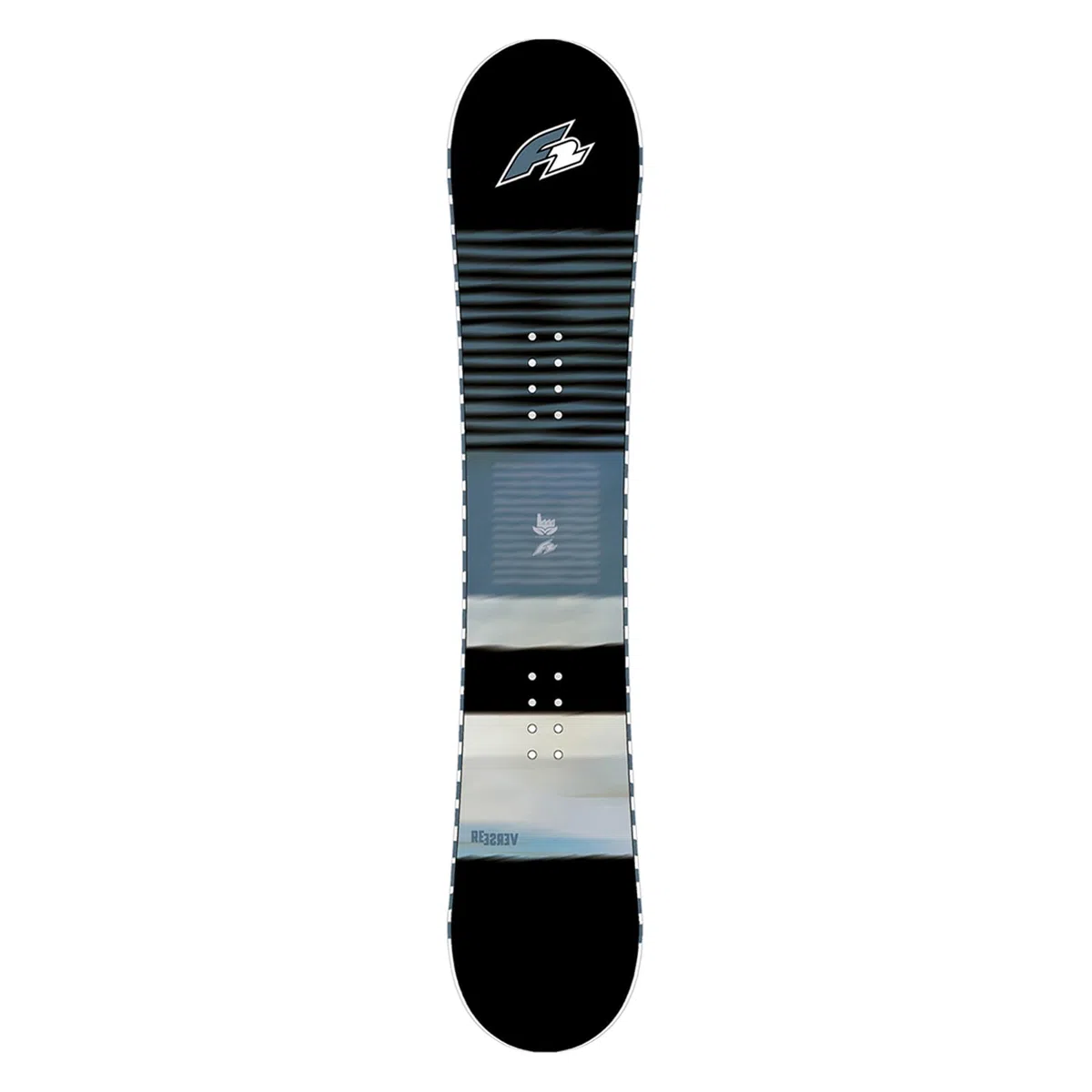 F2 Set Snowboard Reverse Blau + Sonic Pro Bindung Größen wählbar
