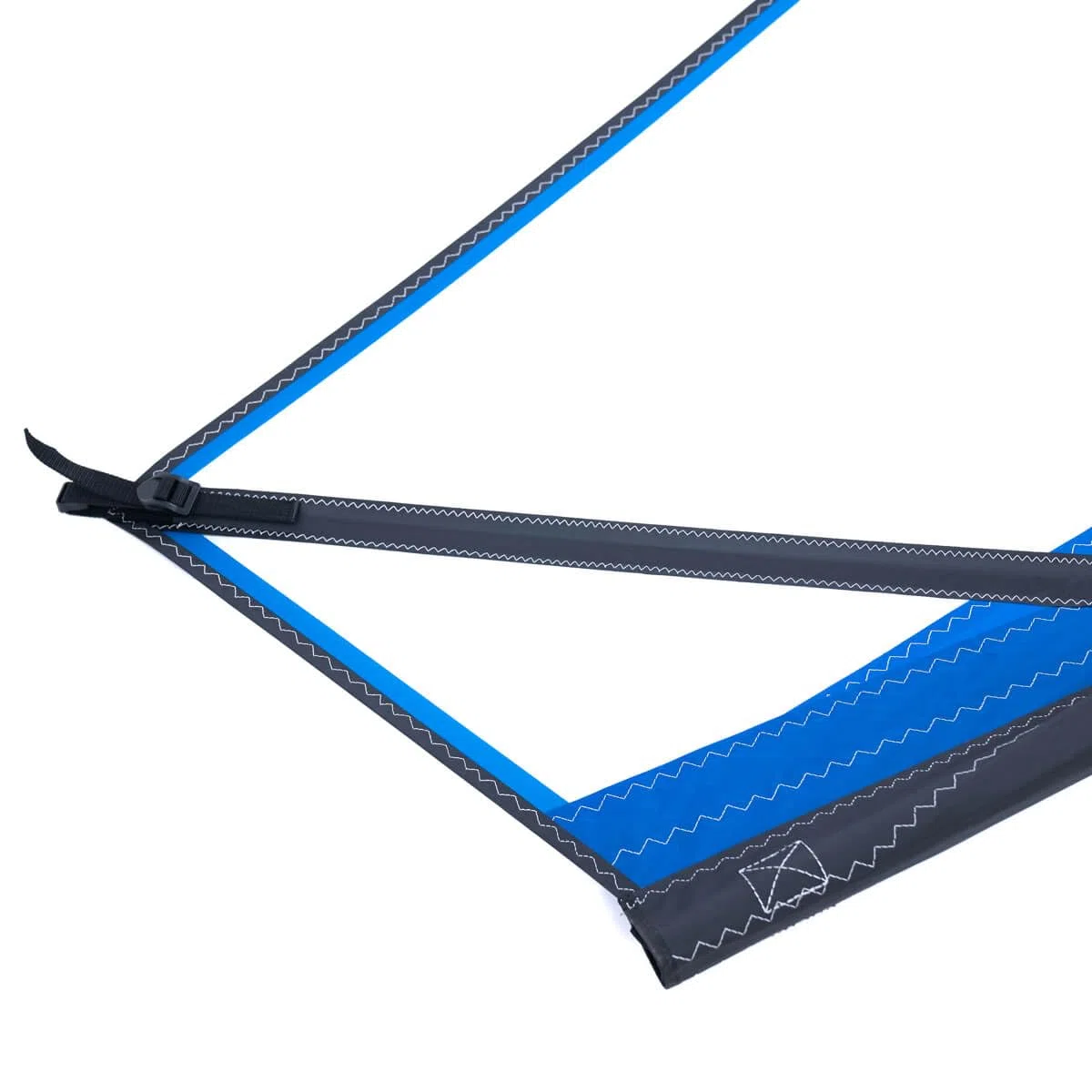 No Stress Windsup Rig 3m² I Kompaktes Windsurf-Rigg Set mit 2-teiligem Epoxy-Mast 300 cm I Verstellbarer Gabelbaum 110-160cm cm I Kardangelenk-Mastfuß I Inkl. Transporttasche I Ideal für WindSUP Board