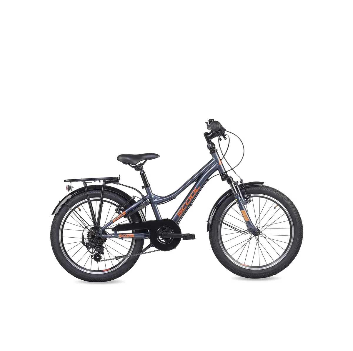 S’COOL Kinderfahrrad 20, 24, 26 Zoll, 6-Gang Kettenschaltung, troX, Körpergröße 115–165 cm, 6–14 Jahre, Gelände & Freizeit, für Jungen & Mädchen