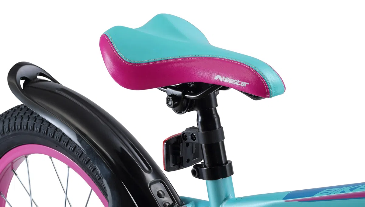BIKESTAR Kinderfahrrad 16 Zoll für Mädchen und Jungen ab 4-5 Jahre | 16er Kinderrad Mountainbike | Fahrrad für Kinder | Risikofrei Testen
