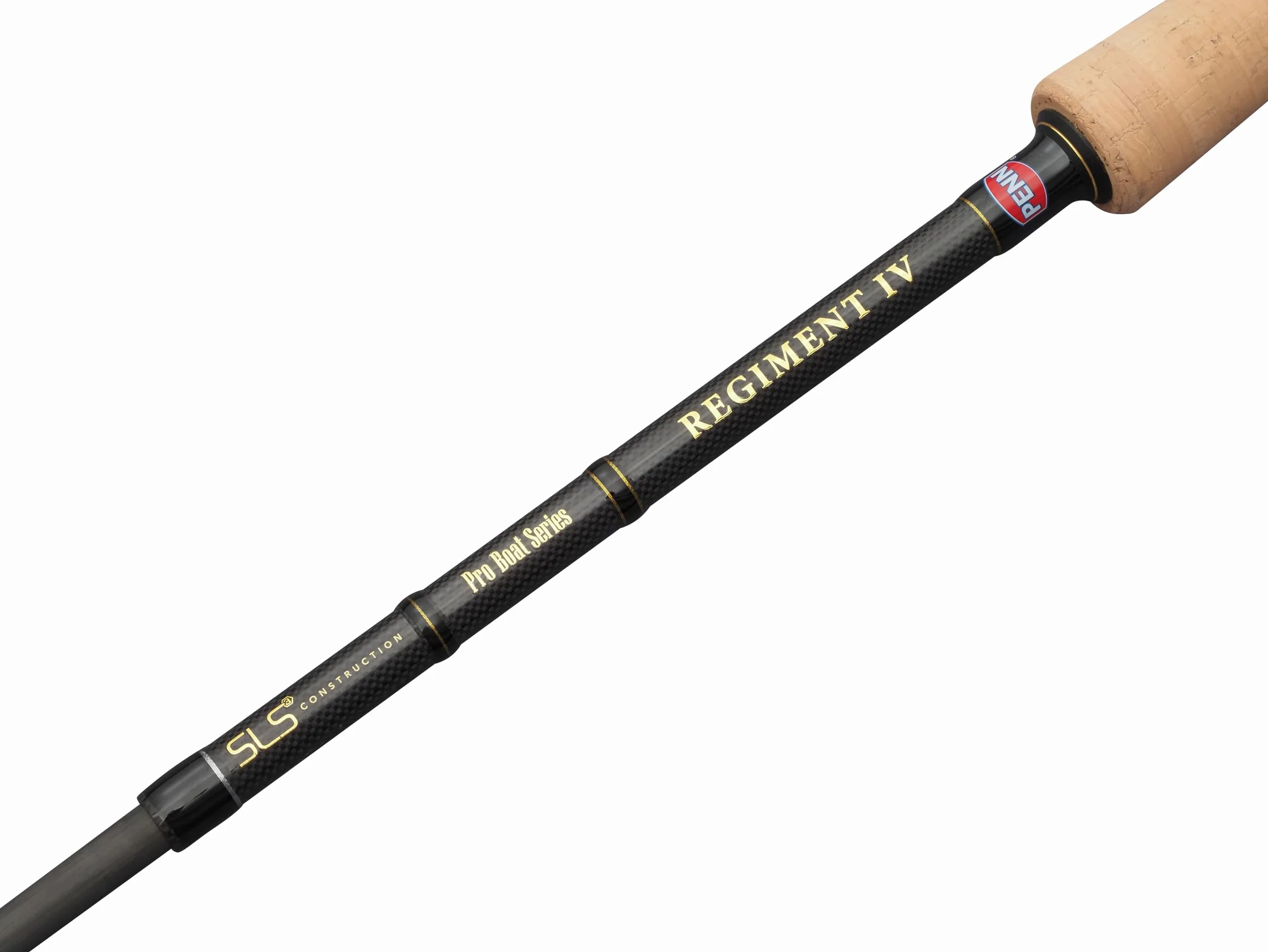 Penn Regiment IV Pro Boat Rod, Saltwater Angler Fishing Rod for Sea Fish Cod, Sea EEL, Bass, Pollock, Mackerel, Shark, Strong Leightweight & Versatile, Silver, 2.10m Fast Ambidextrous Carbon Rod