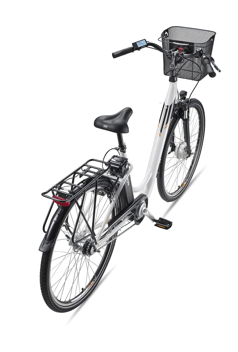 TELEFUNKEN E-Bike für Damen & Herren 28 Zoll | Elektrofahrrad E-Citybike | Frontmotor 250 W | City Pedelec | 36 V / 374,4 Wh Li-Ion Akku | 7-Gang Nabenschaltung + Rücktritt | Straßenzulassung | RC840