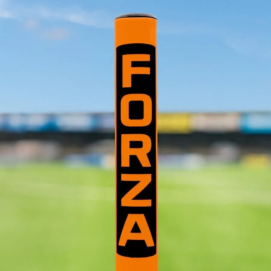 FORZA Teleskop-Slalomstangen | Verstellbare 8er-Pack Trainingsstangen für Sportübungen und Beweglichkeit