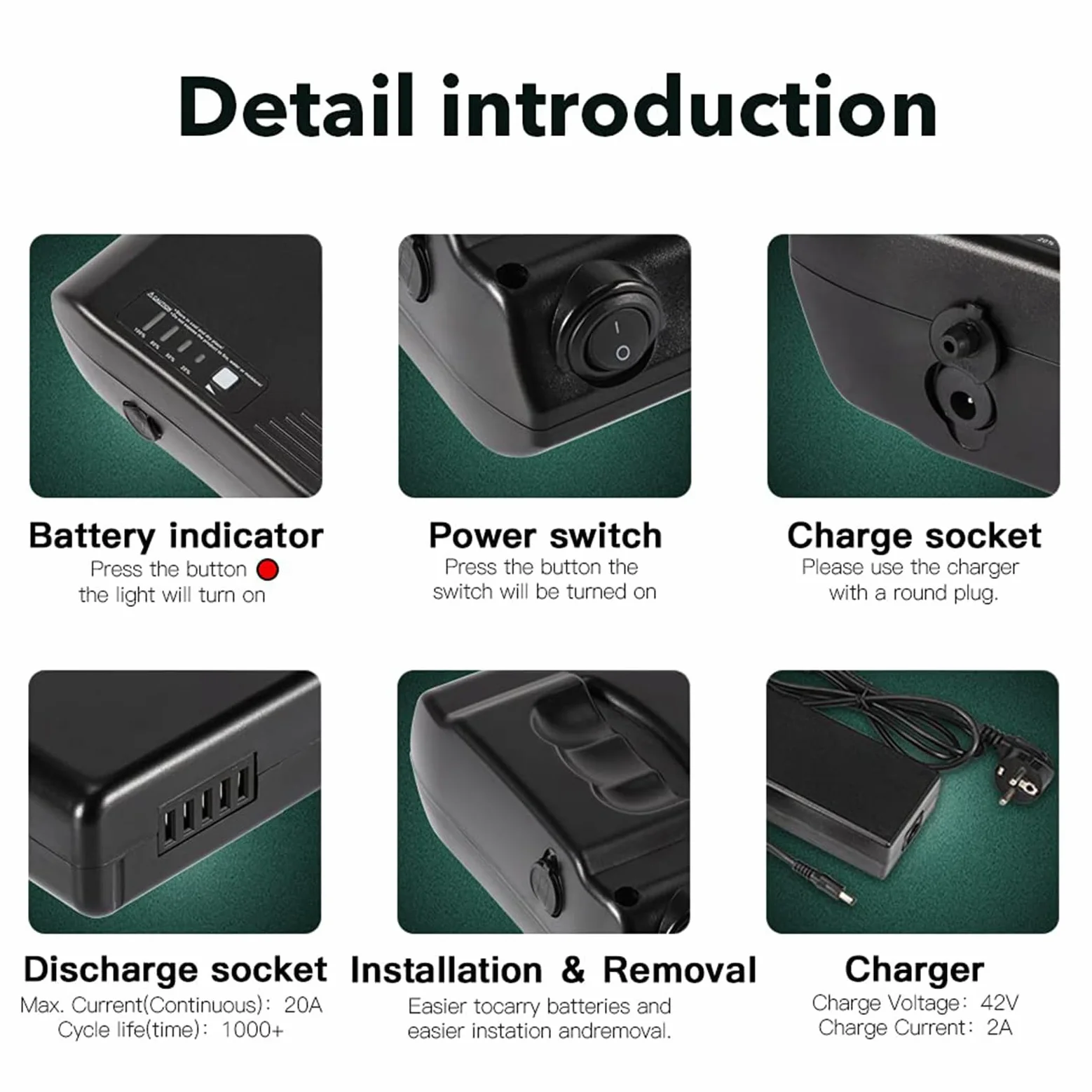 E-Bike Akku 36V 14Ah / 48V 10.5Ah Ersatzakku Elektrofahrrad-Lithium Batterie Ansmann für E-Bikes Pedelecs MiFa Victoria Telefunken Aldi BBF Kalkhoff