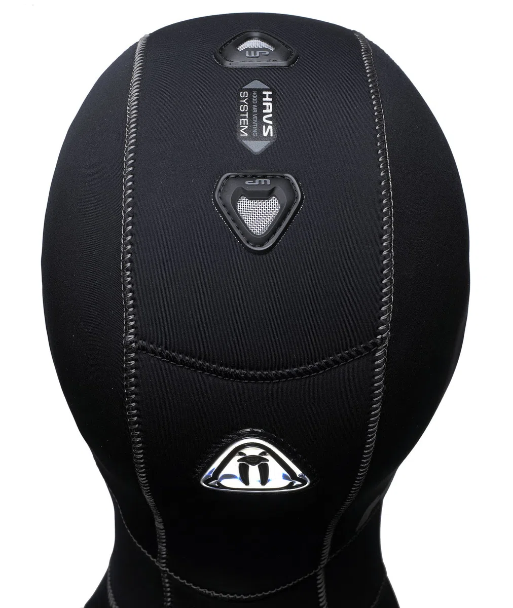 Waterproof Kopfhaube H1 5/10mm mit Ventil (Gr. L)