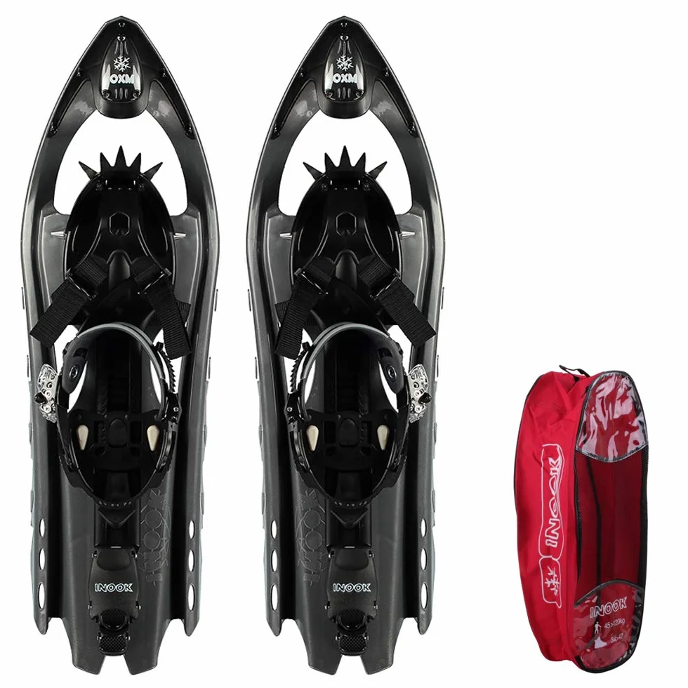 Inook Alpin OXM Schneeschuhe Steighilfe, Herren & Damen, Automatik-Steighilfe, Individuell größenverstellbar, Patentierte Funktionen