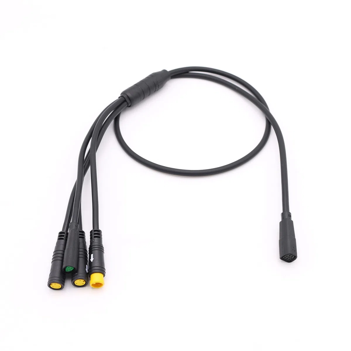 EB 1T4 Kabelbaum, EB-Bus für Bafang CAN Systeme, Anschluss an Display Daumengas E-Brakes, 75cm E-Bike Pedelec Schwarz