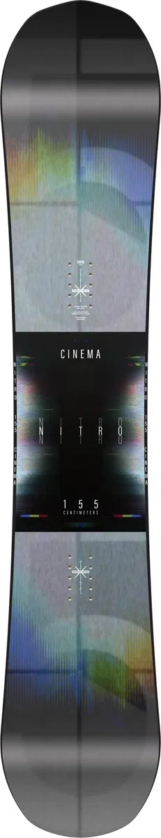 Nitro Snowboards Herren Cinema BRD ´23, Allmountainboard, Directional Twin, Gullwing Rocker, All-Terrain, Progressive