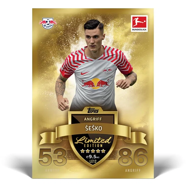 Topps Bundesliga Match Attax 23/24 - Fatpack Box (14 Päckchen / 336 Karten)